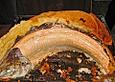 Lachs im Schlafrock