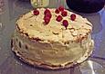 Himbeer - Baiser - Torte