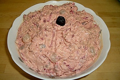 Thunfischsalat mit Rote Bete und Perlzwiebeln