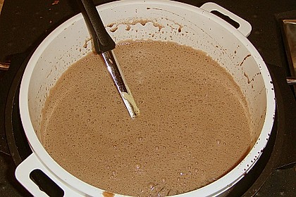 Schokoladeneis mit 99% Schokolade und Chili