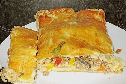 Blätterteig - Hackbraten 3