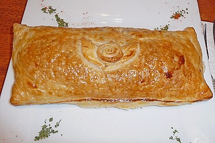 Blätterteig - Hackbraten 2