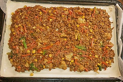 Blätterteig - Hackbraten 6
