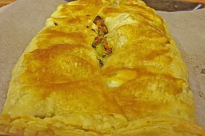 Blätterteig - Hackbraten 9