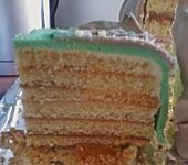 Aprikosen - Marzipan - Schichttorte (Bild)