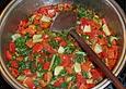 Mangold - Paprika - So&szlig;e mit Spaghetti