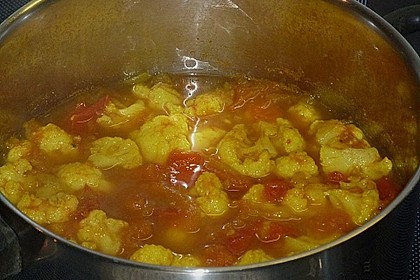Blumenkohl - Curry - Suppe 3
