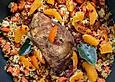 Shirin Pollo - Persischer Berberitzen - Reis mit Huhn oder anderem Gefl&uuml;gel