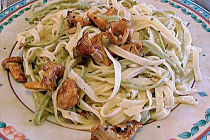 Tagliatelle mit Sahne-Pilzsauce 30