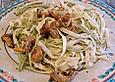 Tagliatelle mit Sahne - Pilzsauce
