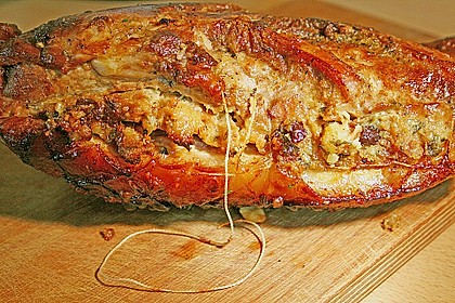 Schweinebauch mit pikanter Semmelf&uuml;lle 1
