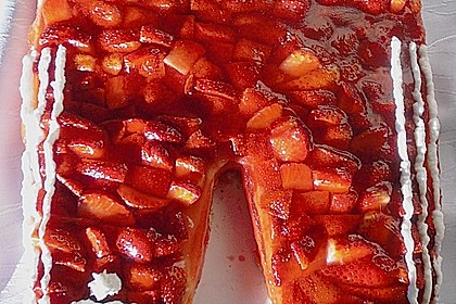 Erdbeerkuchen vom Blech 2