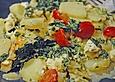 Spinat - Schafsk&auml;seauflauf mit Kartoffeln