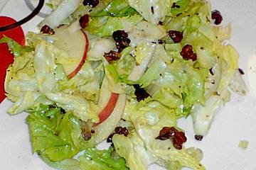 Endivien - Chicoree - Salat mit Apfel und Nüssen