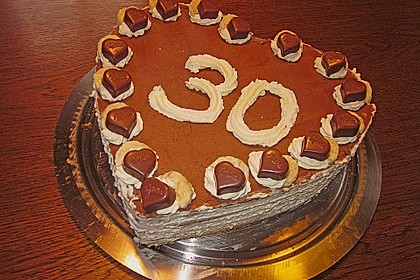Milka - Herzen - Torte 5