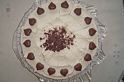 Milka - Herzen - Torte 8