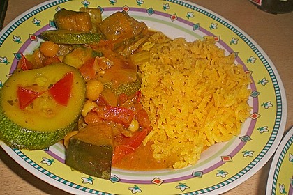 Indische, w&uuml;rzige Kichererbsenpfanne 5