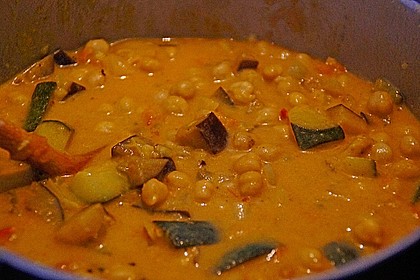 Indische, w&uuml;rzige Kichererbsenpfanne 9