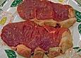 Rumpsteak in Knoblauchbutter