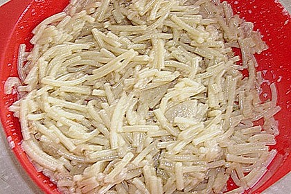 Nudeln mit Fenchel - Zwiebelgem&uuml;se 1