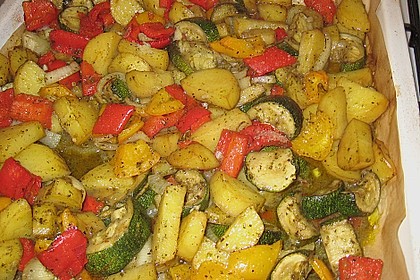 Mediterrane 24 h - Ofen - Kartoffelecken 4