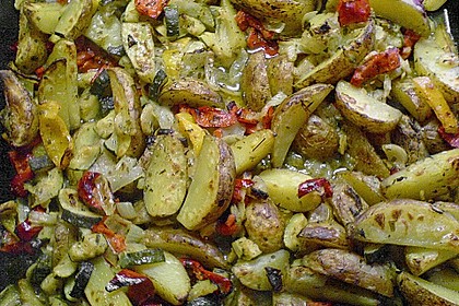 Mediterrane 24 h - Ofen - Kartoffelecken 16