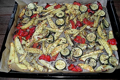 Mediterrane 24 h - Ofen - Kartoffelecken 19