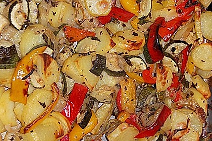 Mediterrane 24 h - Ofen - Kartoffelecken 1