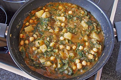 Indische Kartoffelpfanne