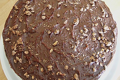 Frosting / Glasur mit Schokolade und Sahne 7