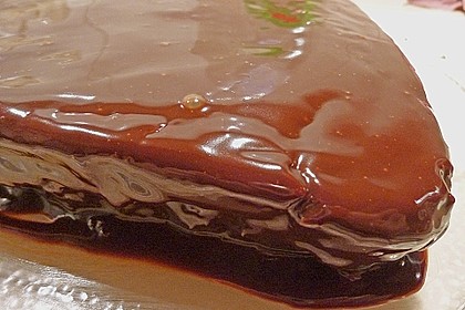 Frosting / Glasur mit Schokolade und Sahne 10