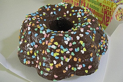 Frosting / Glasur mit Schokolade und Sahne 12