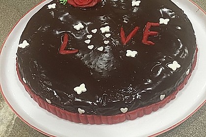 Frosting / Glasur mit Schokolade und Sahne 18