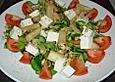 Feldsalat mit gebratenem Spargel