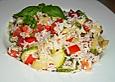 Sommerlich leichter Reissalat