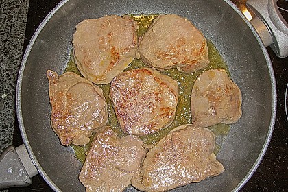 Kalbsmedaillon in Senfsauce 1