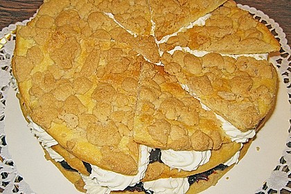 Friesentorte mit Pflaumenmus