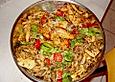 Salat mit H&auml;hnchenstreifen
