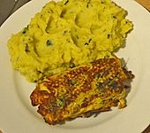Fischfilet in Kr&auml;uter - Ei - H&uuml;lle (Bild)