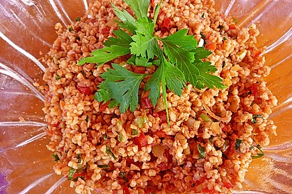 Bulgursalat 4