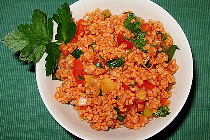 Bulgursalat 8