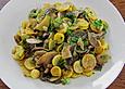 Zucchini - Champignon - Pfanne