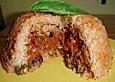 Tomato and Pepper Summer Pudding