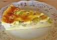 Rhabarberkuchen mit Schmandguss