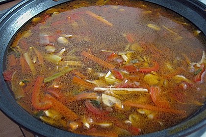 Bihunsuppe Indonesia 1