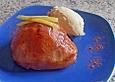 Birnen mit Vanillesauce