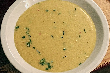 Topinambur - Curry - Suppe 1