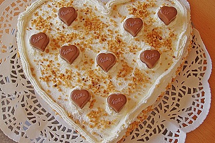 Nuss - Nougat - Herz 40