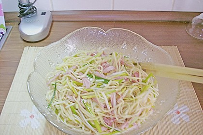 Spaghetti - Salat 1