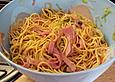 Spaghetti - Salat